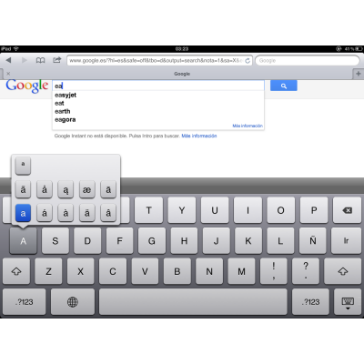 Tecleando en el iPad - Truco
