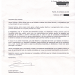 Carta de Iberia del 15 de febrero de 2008