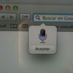 Probando la función de dictado en OS X Mountain Lion