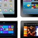 Tabletas iPad Samsung Galaxy Tab 2 Microsoft Surface Kindle Fire 