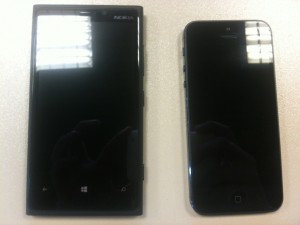 Nokia Lumia 920 frente al iPhone 5