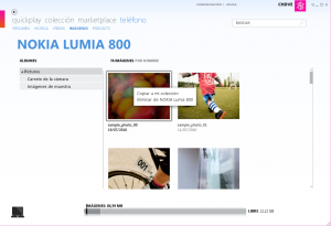 Copiar de Nokia Lumia a Zune