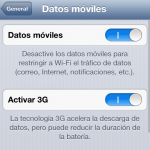 Desactivar 3G en el iPhone