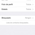 Ajustes de privacidad en el iPhone