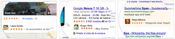 Anuncios de Google con la cara y nombre de los usuarios a los que les gusta