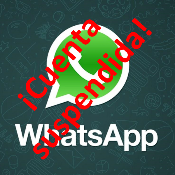 Whatsapp Cuenta suspendida