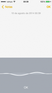 Dictando en iOS - comandos