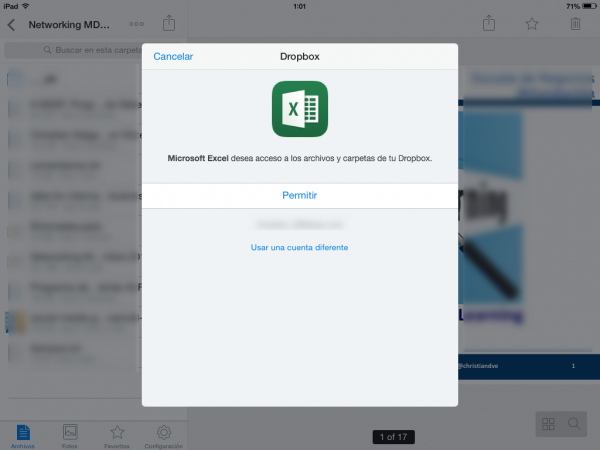 Ya se puede acceder a Dropbox desde Office