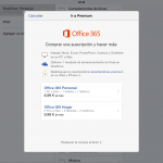 Office 365 en iPad