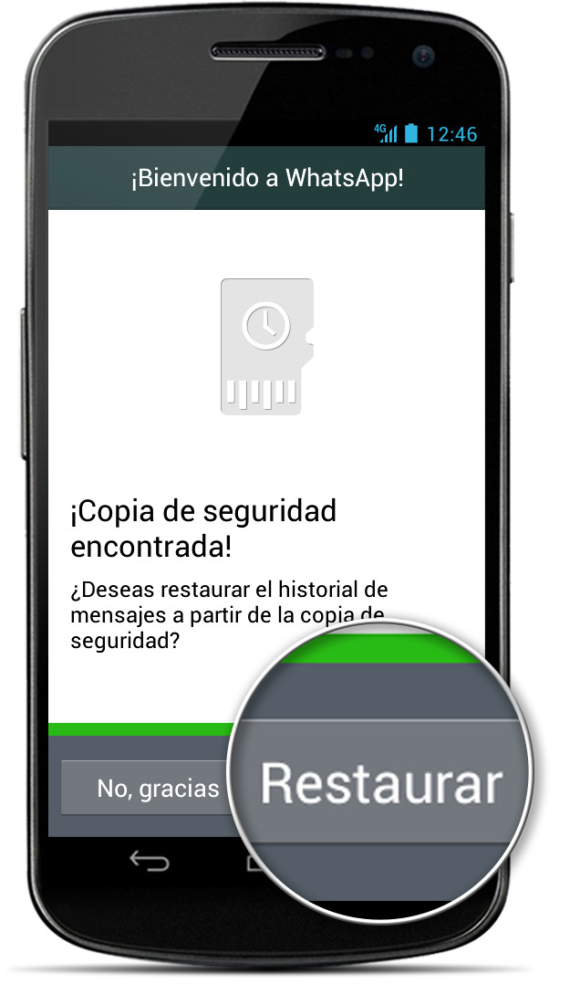 desagradable sofá Especificado WhatsApp: recuperar mensajes y chats borrados en Android, iPhone, Windows  Phone y BlackBerry