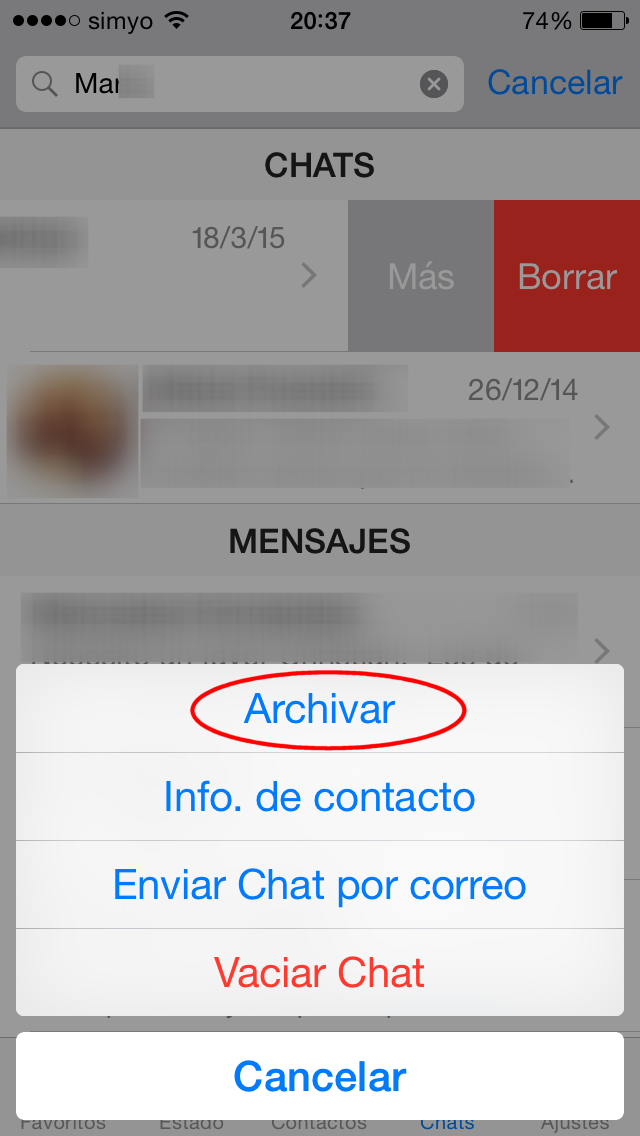 Archivar chats en WhatsApp: a fondo iPhone y Android