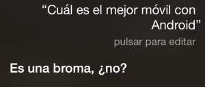 ¿Cuál es el mejor móvil con Android? Es una broma, ¿no?