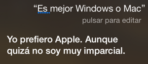 ¿Es mejor Windows o Mac? Yo prefiero Apple. Aunque quizá no soy muy imparcial