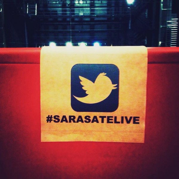 Twitterseats en Baluarte para SarasateLive