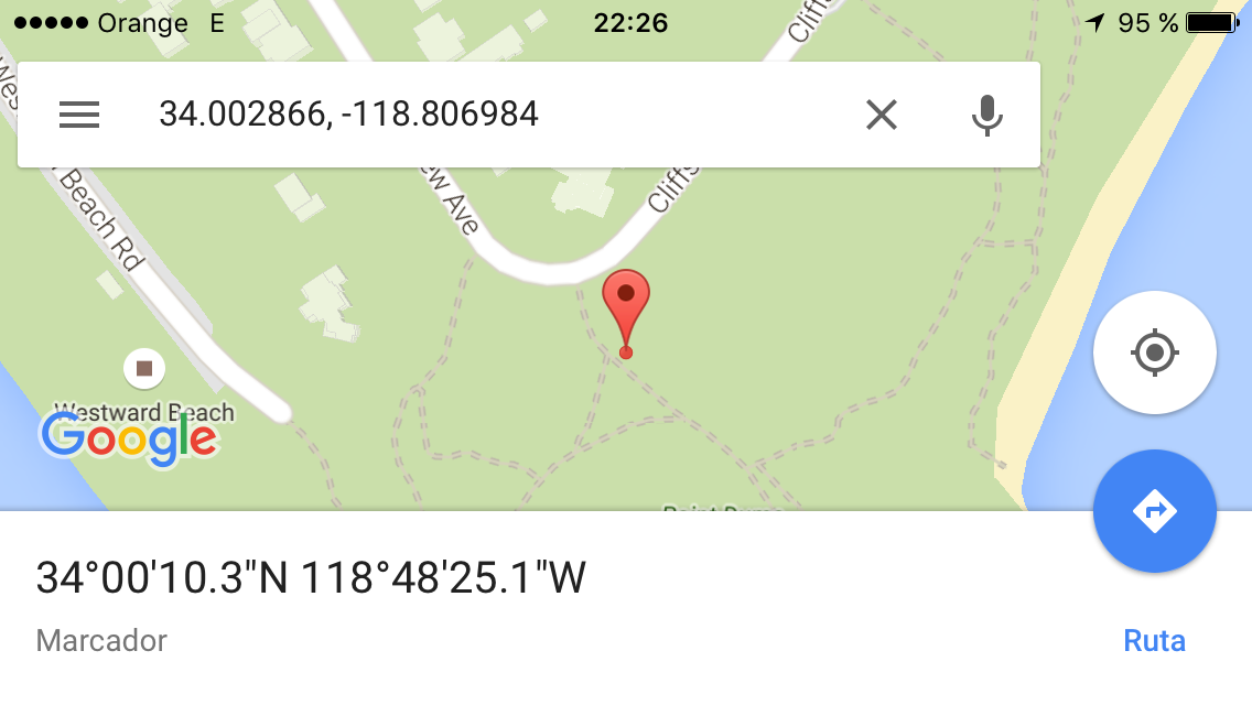 Calígrafo precedente burbuja Cómo buscar por coordenadas GPS en Google Maps y Apple Maps