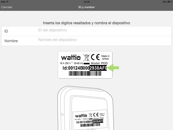 Instalar el pod o enchufe inteligente y controlable desde la app o web