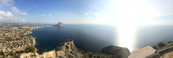 Calpe... desde el mirador de Toix