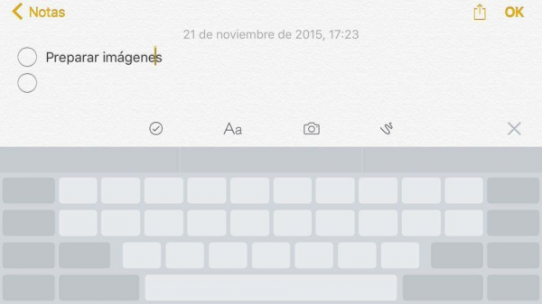 Touchpad en el iPad o iPhone 6s o posterior