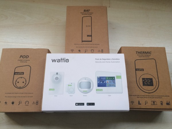 Pack domótico de Wattio: confort, seguridad y control de eficiencia eléctrica