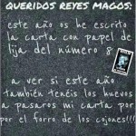 Queridos Reyes Magos...