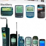 Evolución móvil: BlackBerry, Nokia y iPhone