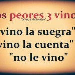 Los 3 peores "vino"