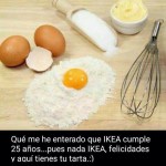 La tarta para Ikea...