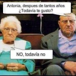 ¿Después de tantos años te gusto? Todavía no...