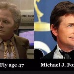 Marty MacFly y Michael J. Fox