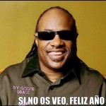 Si no os veo, feliz año... (Stevie Wonder)