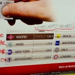 Diferencias en el precio del salario mínimo y los billetes de tren