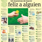 50 maneras de hacer feliz a alguien