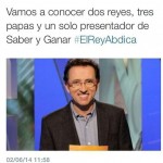 Vamos a conocer a dos reyes, tres papas y solo un presentador de Saber y Ganar...