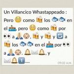 Un villancico wasapeado...