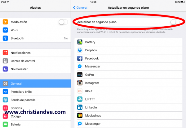 ¿iPhone o iPad lento por las aplicaciones en segundo plano?