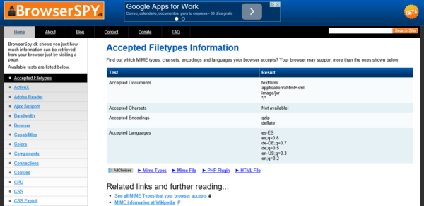 Browserspy