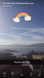 Puerto de Vigo en Snapchat