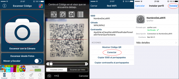 Cómo instalar la conexión Wifi en dispositivos con Android o con iOS