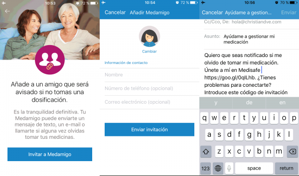 Cómo configurar que avisen a otra persona si no tomas la mediciina