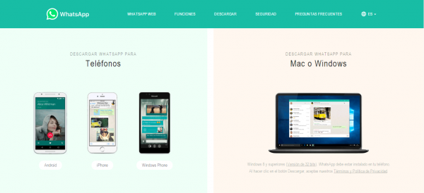 WhatsApp para Mac y Windows, además de WhatsApp web
