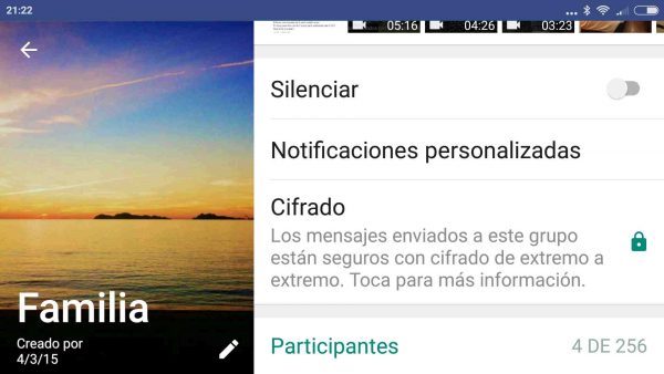 Cómo personalizar las notificaciones de WhatsApp de los grupos y contactos