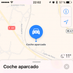 iPhone: Cómo encontrar tu coche aparcado. Soluciones si no funciona