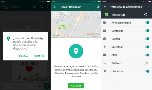 Cómo compartir la ubicación en tiempo real en WhatsApp en Android