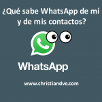 WhatsApp: cómo descargar tus datos ¿qué sabe de mí y de mis contactos?
