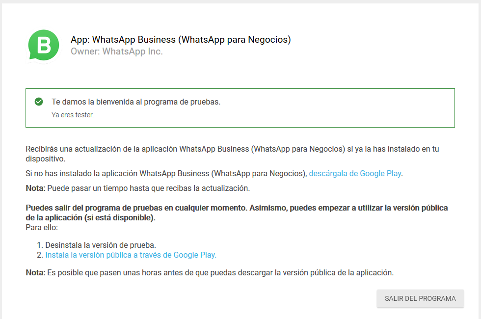 WhatsApp Beta: conoce más sobre esta plataforma y cómo instalarla