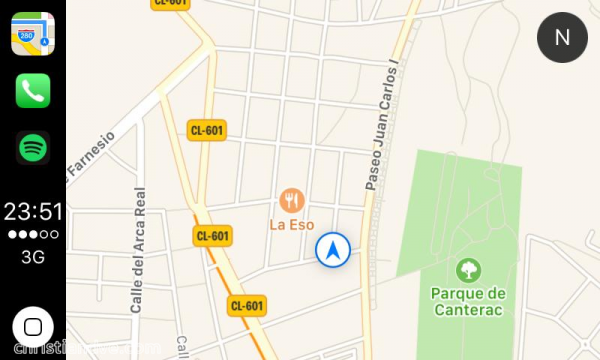 CarPlay y la app de Apple Maps