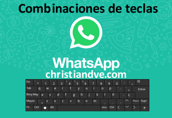 WhatsApp: combinaciones de teclas/atajos de teclado para WhatsApp web y WhatsApp para Windows y macOS