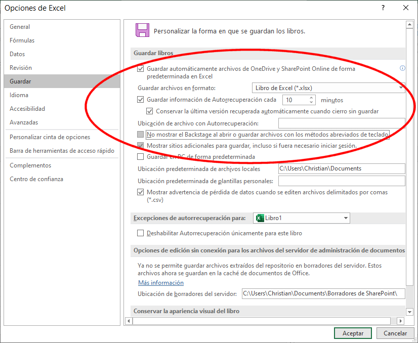 Excel: Cómo recuperar ficheros de no guardados (7 opciones)