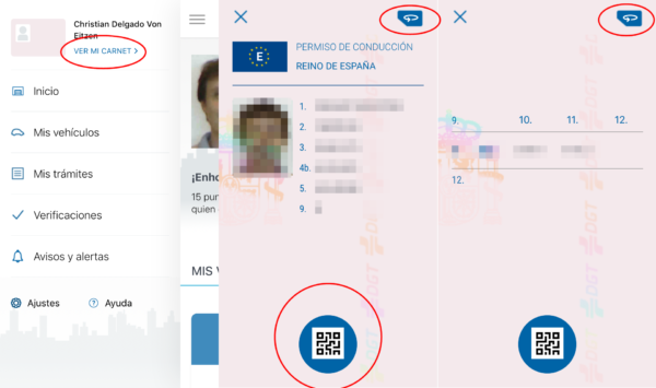 Carnet de conducir en el móvil con validez legal en España